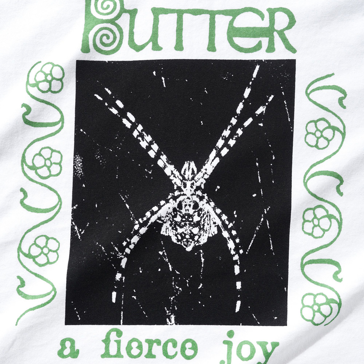 Butter Goods Fierce Joy T-shirt White