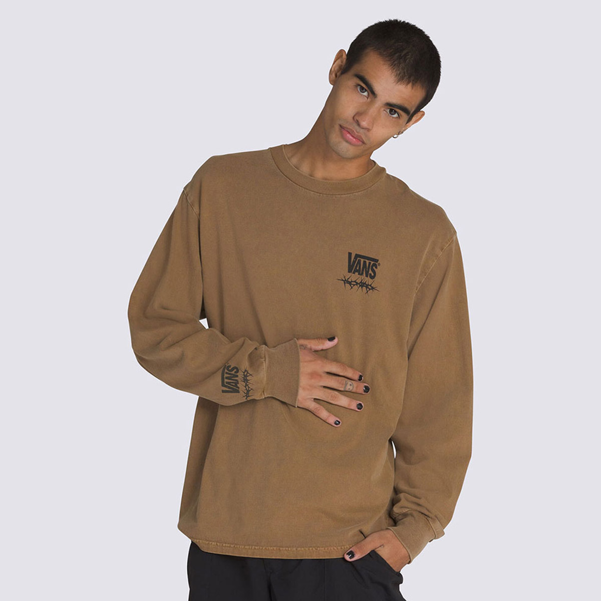 Vans Mte Goshawk Longsleeve T-Shirt Sepia Vans Mte Goshawk Longsleeve T-Shirt Sepia