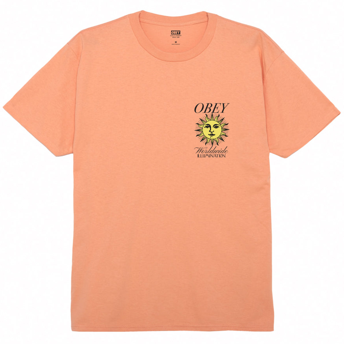 Obey Illumination T-Shirt Citrus Obey Illumination T-Shirt Citrus