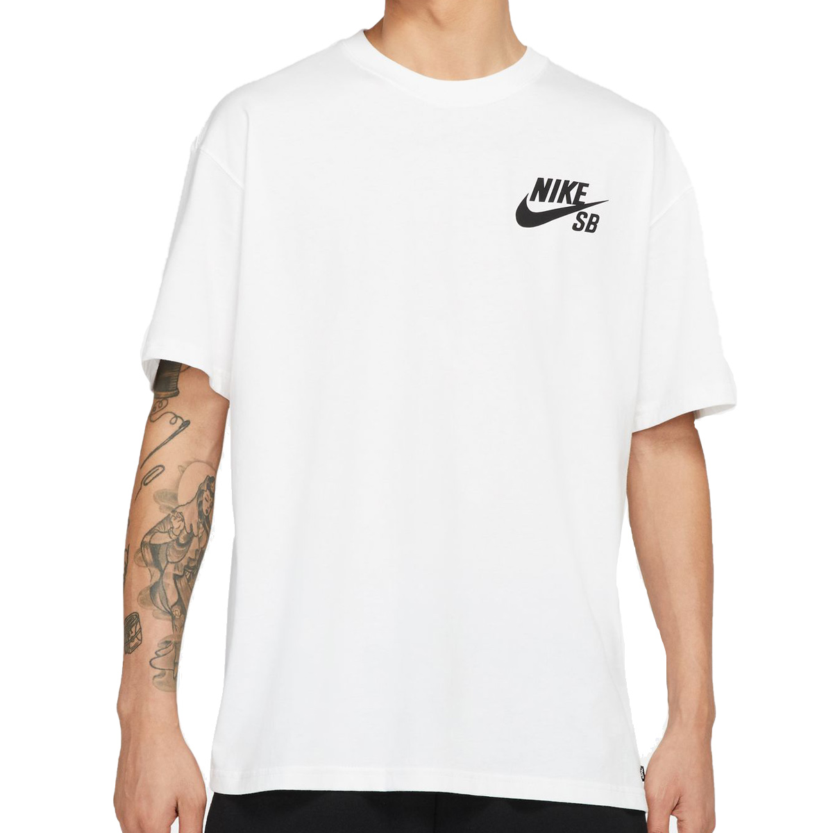 Nike SB Logo T-Shirt White/Black Nike SB Logo T-Shirt White/Black