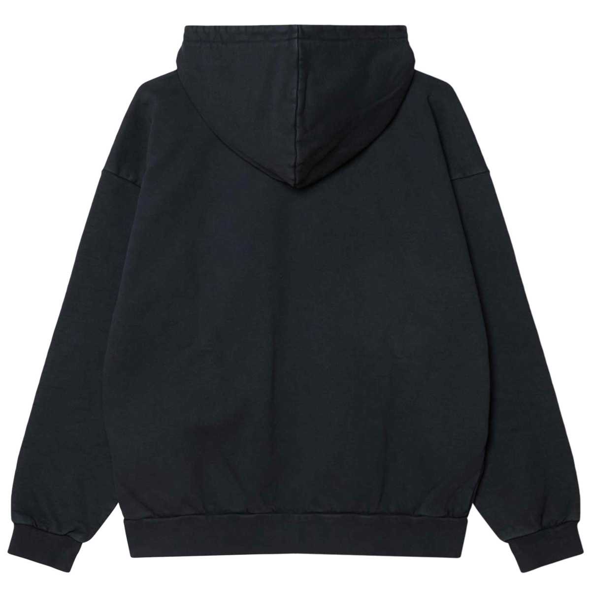 Obey Lowercase Pigment Zip Hooded Sweater Pigment Dark Navy