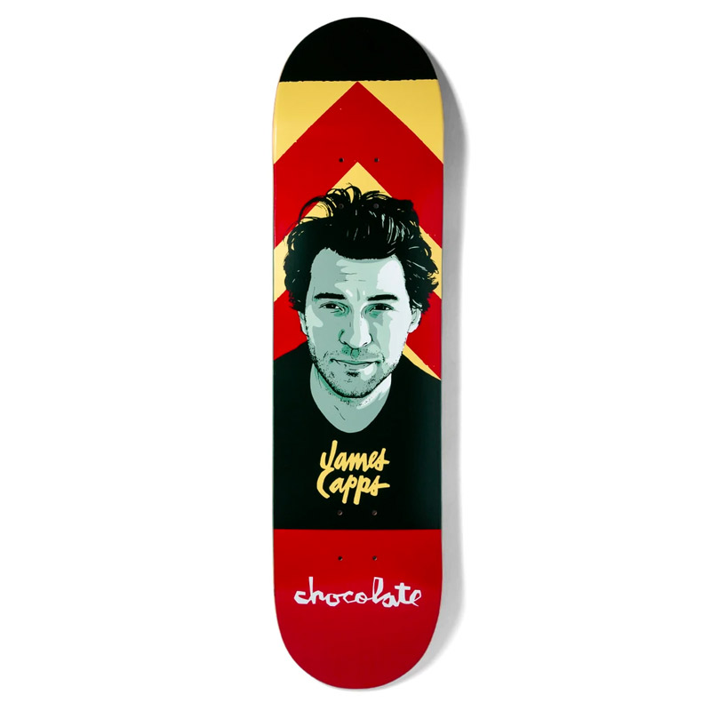 Chocolate James Capps Portrait Skateboard Deck 8.0