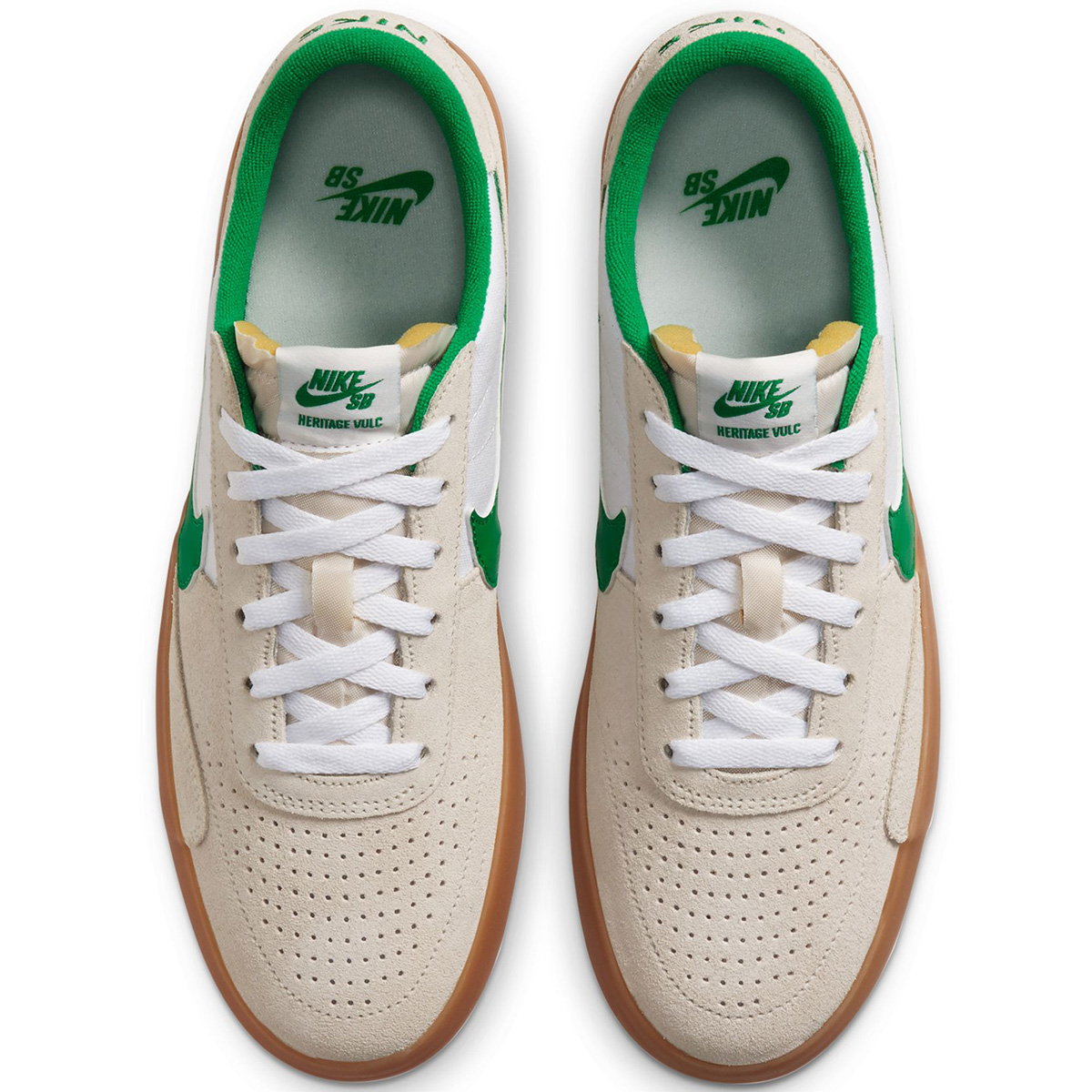Nike SB Heritage Vulc Summit White/Lucky Green/White Nike SB Heritage Vulc Summit White/Lucky Green/White