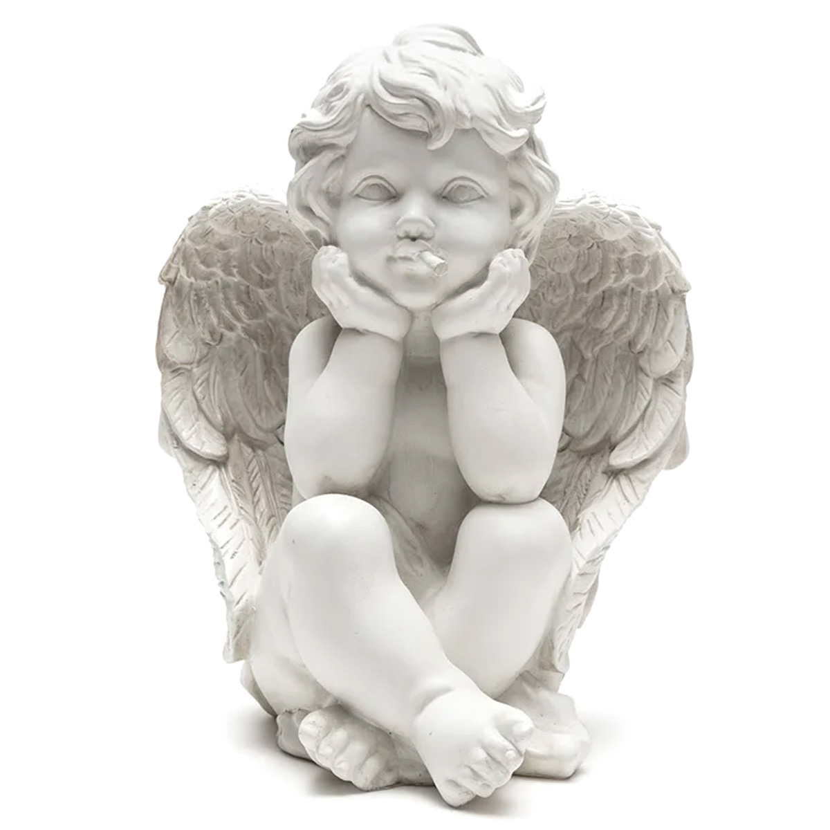 cherub smoking a cigarette Funny Rebel Angel Wall Art, With Sunglasses, Baroque Style Poster Cherub Smoking - Etsy