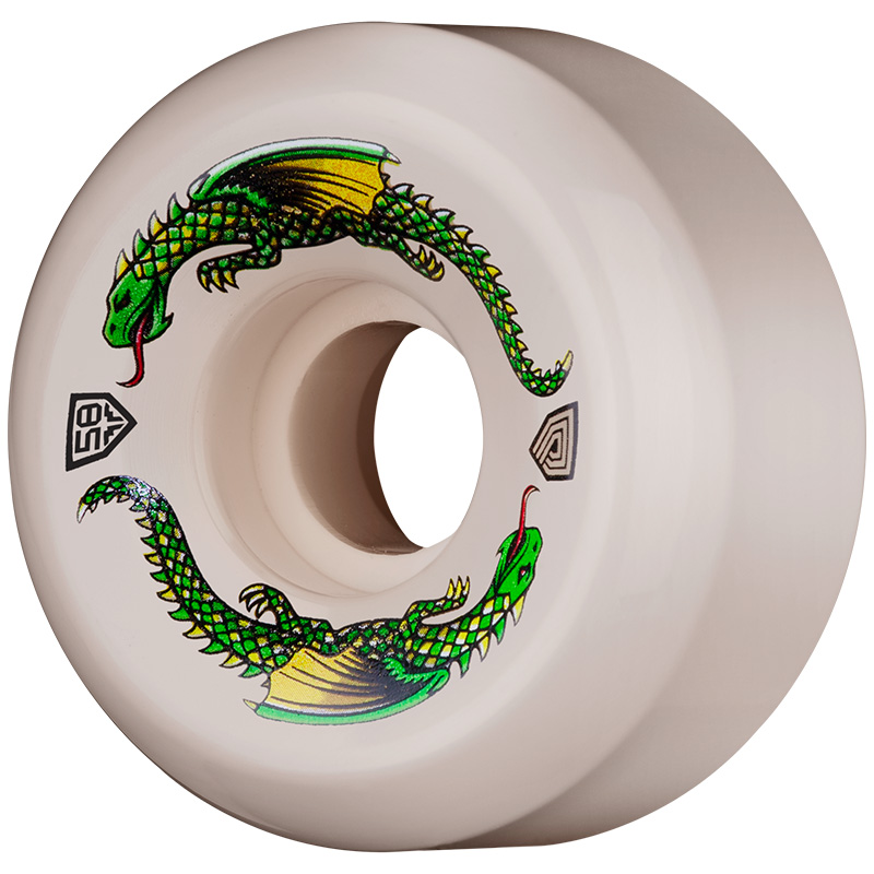 Powell Peralta Dragon Formula Rat Bones II Wheels Off White 93A 58mm Powell Peralta Dragon Formula Rat Bones II Wheels Off White 93A 58mm