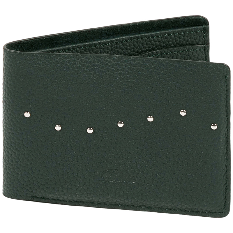 Dime Studded Bifold Wallet Forest