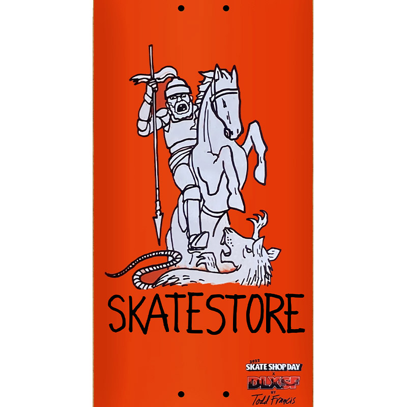 Skatestore x DLXSF Sketchy Custom Skateboard Deck by Todd Francis 8.06 Skatestore x DLXSF Sketchy Custom Skateboard Deck by Todd Francis 8.06