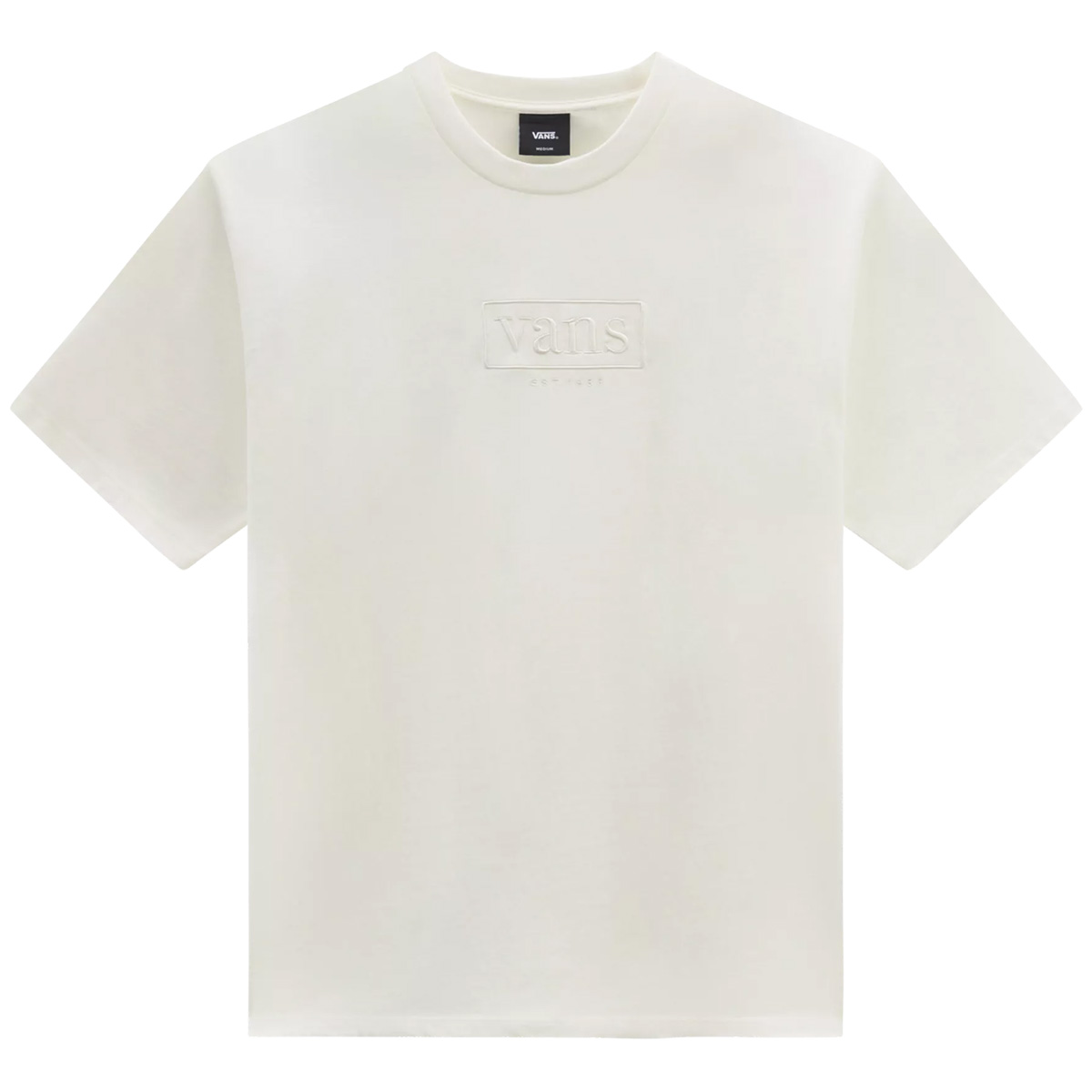 Vans Original Standards Logo T-Shirt Marshmallow Vans Original Standards Logo T-Shirt Marshmallow