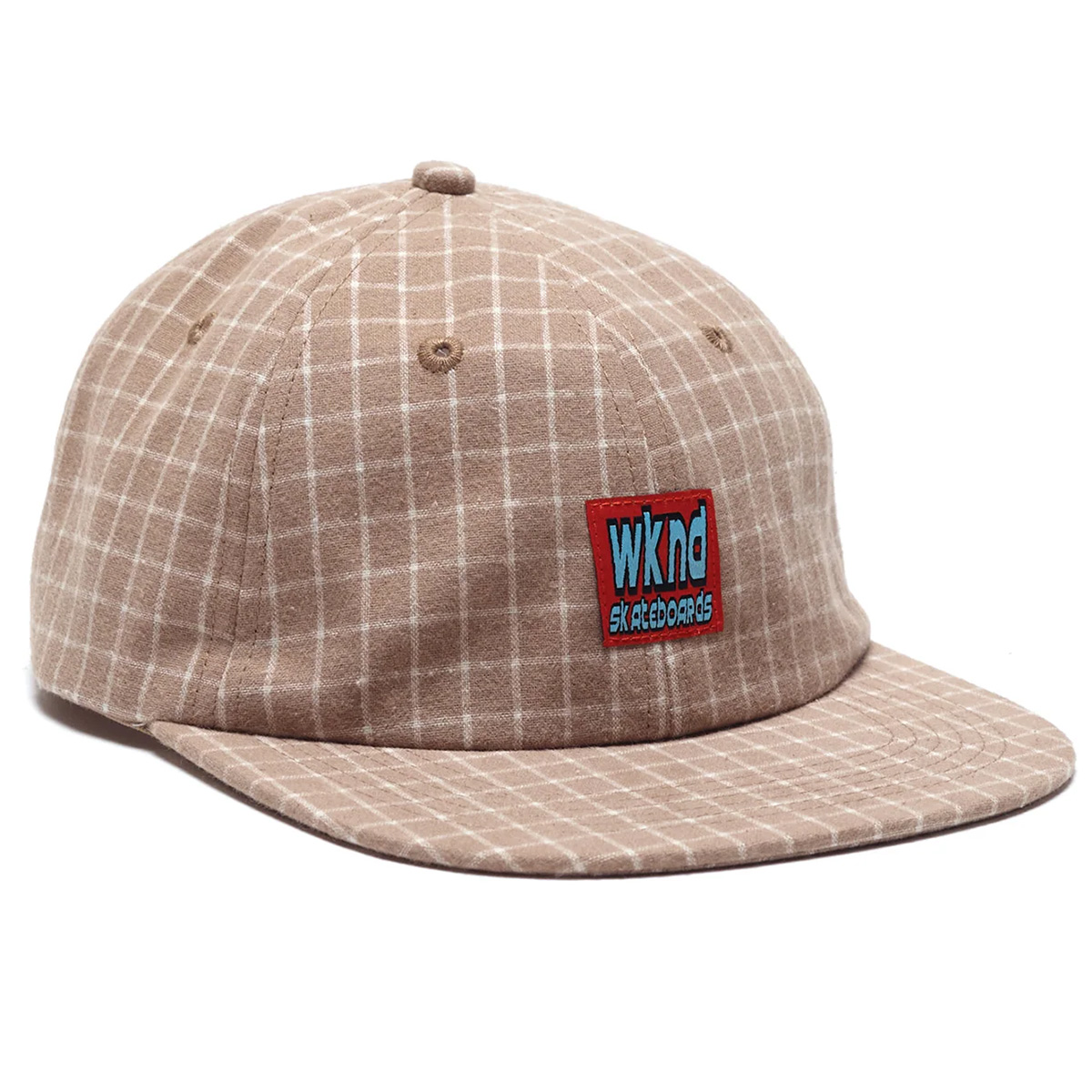 WKND RR Hat Cap Beige Check