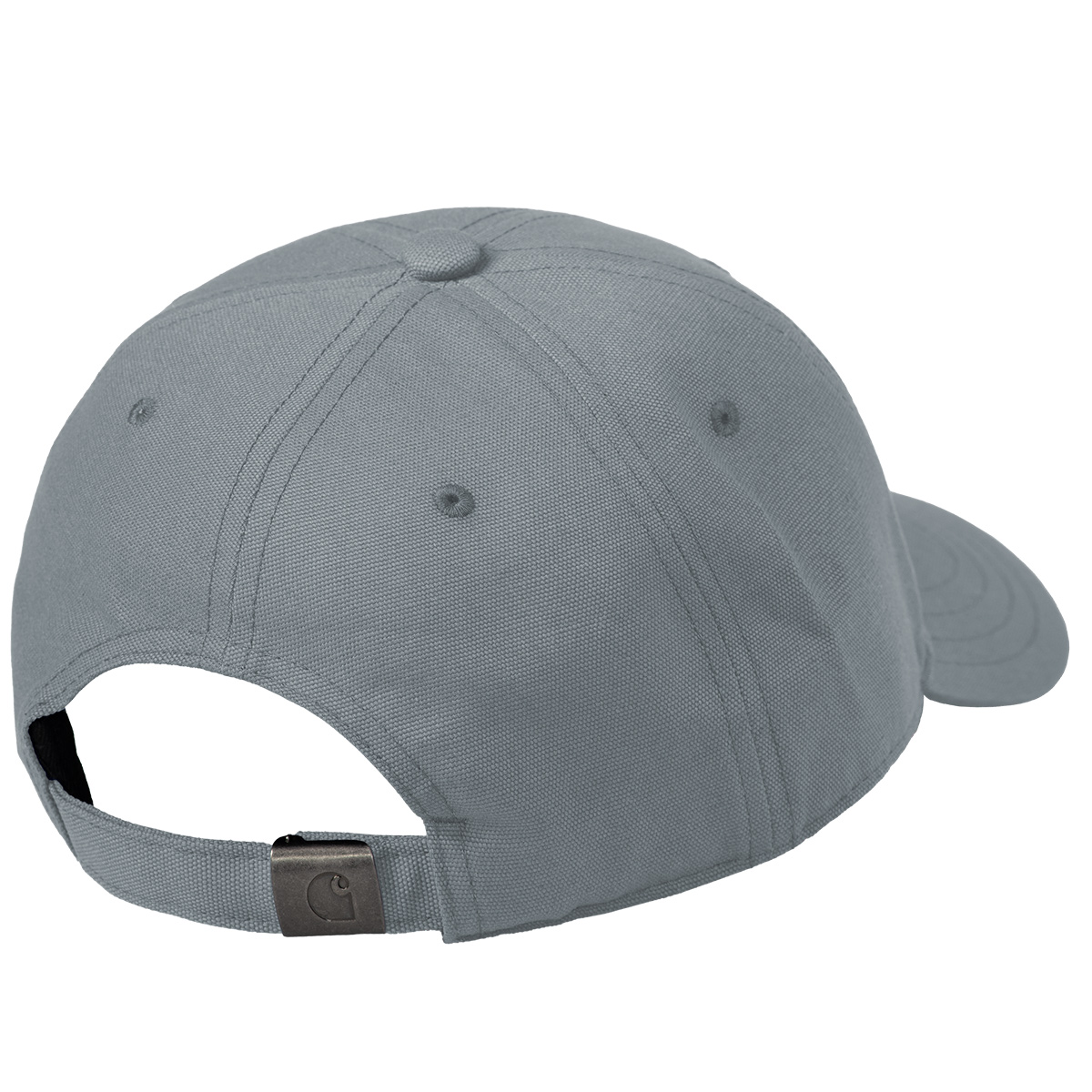 Carhartt WIP Canvas Script Cap Dove Grey/Wax Carhartt WIP Canvas Script Cap Dove Grey/Wax