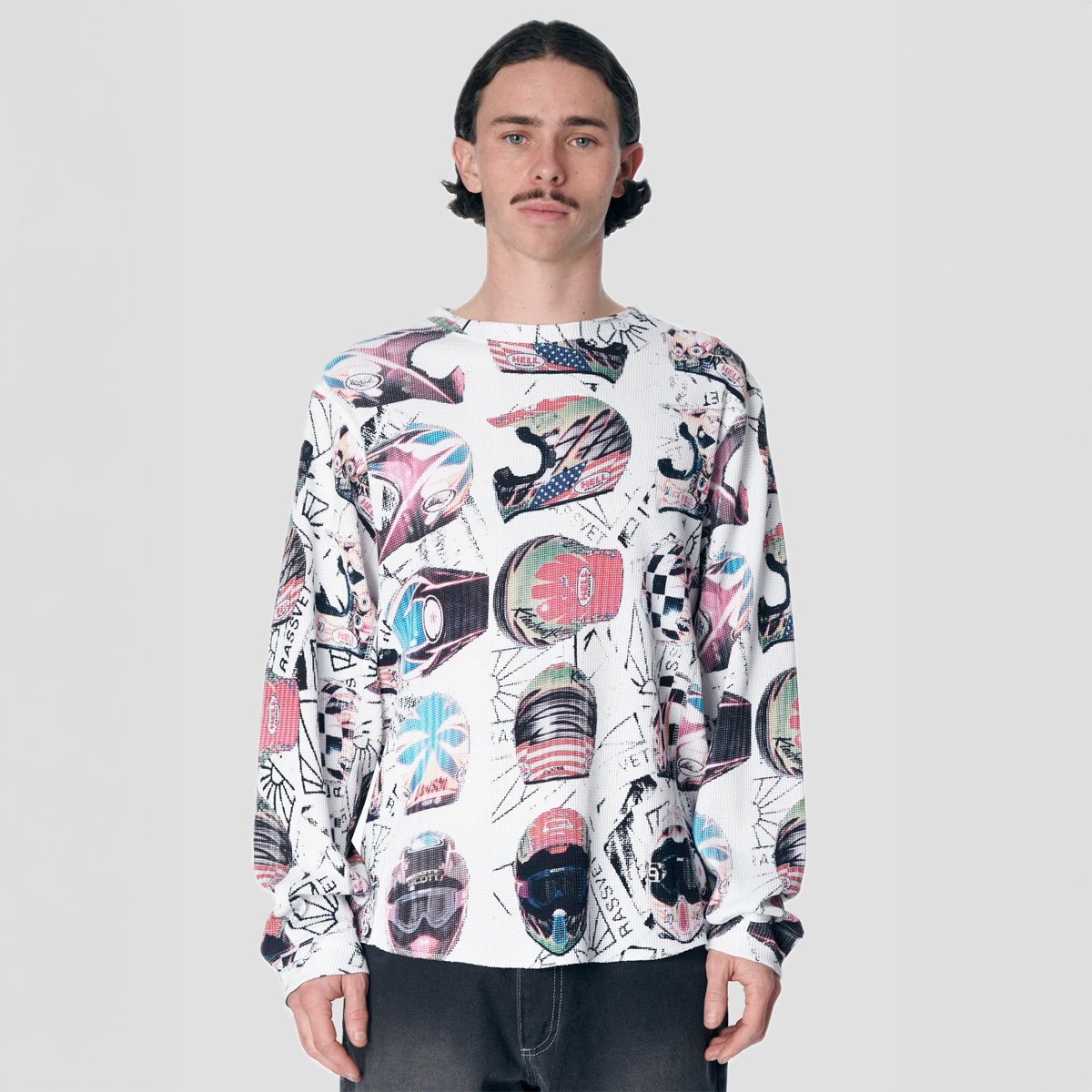 Rassvet Helmet Thermal Longsleeve T-Shirt Print Rassvet Helmet Thermal Longsleeve T-Shirt Print