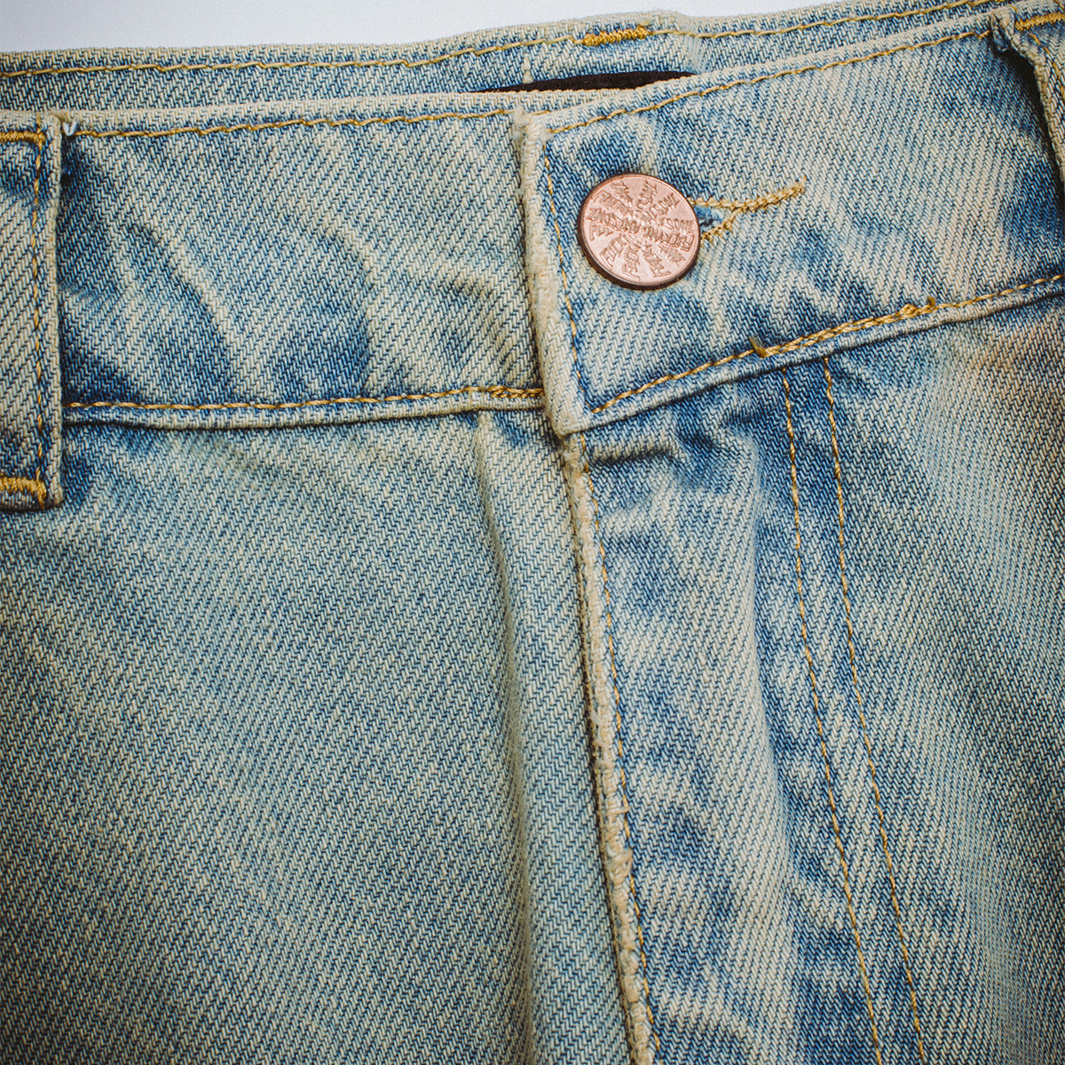 Fucking Awesome Fecke Washed Jean Pant Washed Indigo Fucking Awesome Fecke Washed Jean Pant Washed Indigo