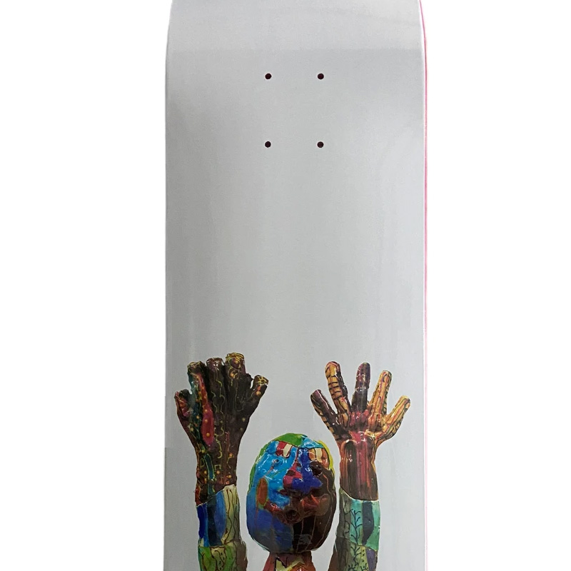 Alltimers Cedric Johnson Skateboard Deck Multi 8.3 Alltimers Cedric Johnson Skateboard Deck Multi 8.3