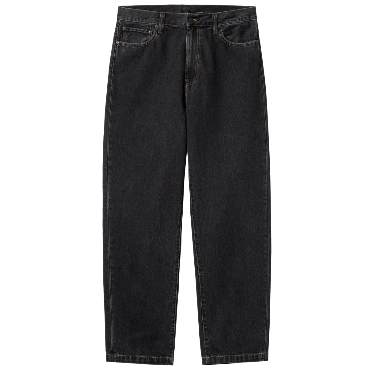 Carhartt WIP Aaron Pant Black Stone Washed