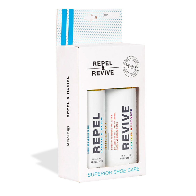 Mr.Lacy Duo Box Repel & Revive Spray Cans 2 x 200ml Mr.Lacy Duo Box Repel & Revive Spray Cans 2 x 200ml