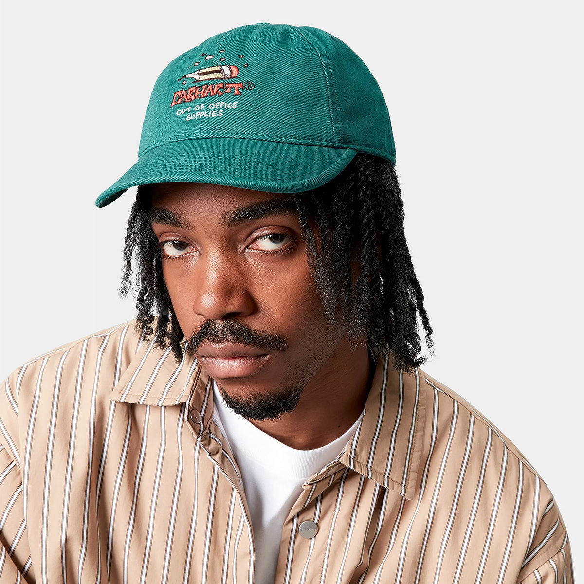 Carhartt WIP Office Supplies Cap Saguaro Carhartt WIP Office Supplies Cap Saguaro