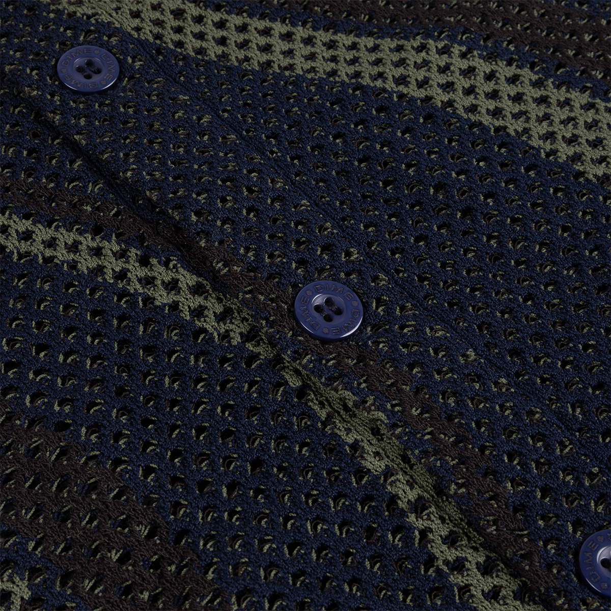 Dime Soleil Button Up Knit Navy