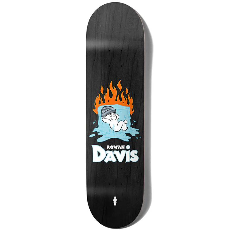 Girl Rowan Davis One Off Skateboard Deck 8.25