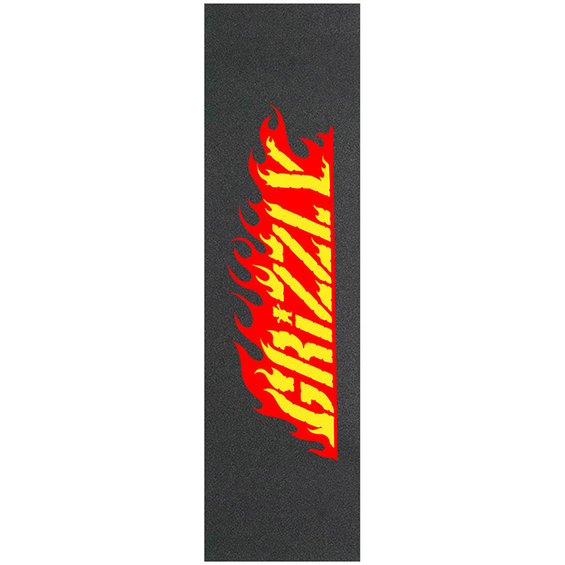 Grizzly Hot Rod Griptape Sheet 9.0 Black