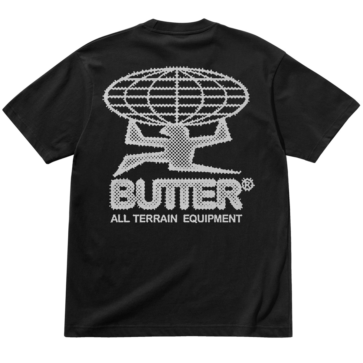 Butter Goods Terrain T-shirt Washed Black