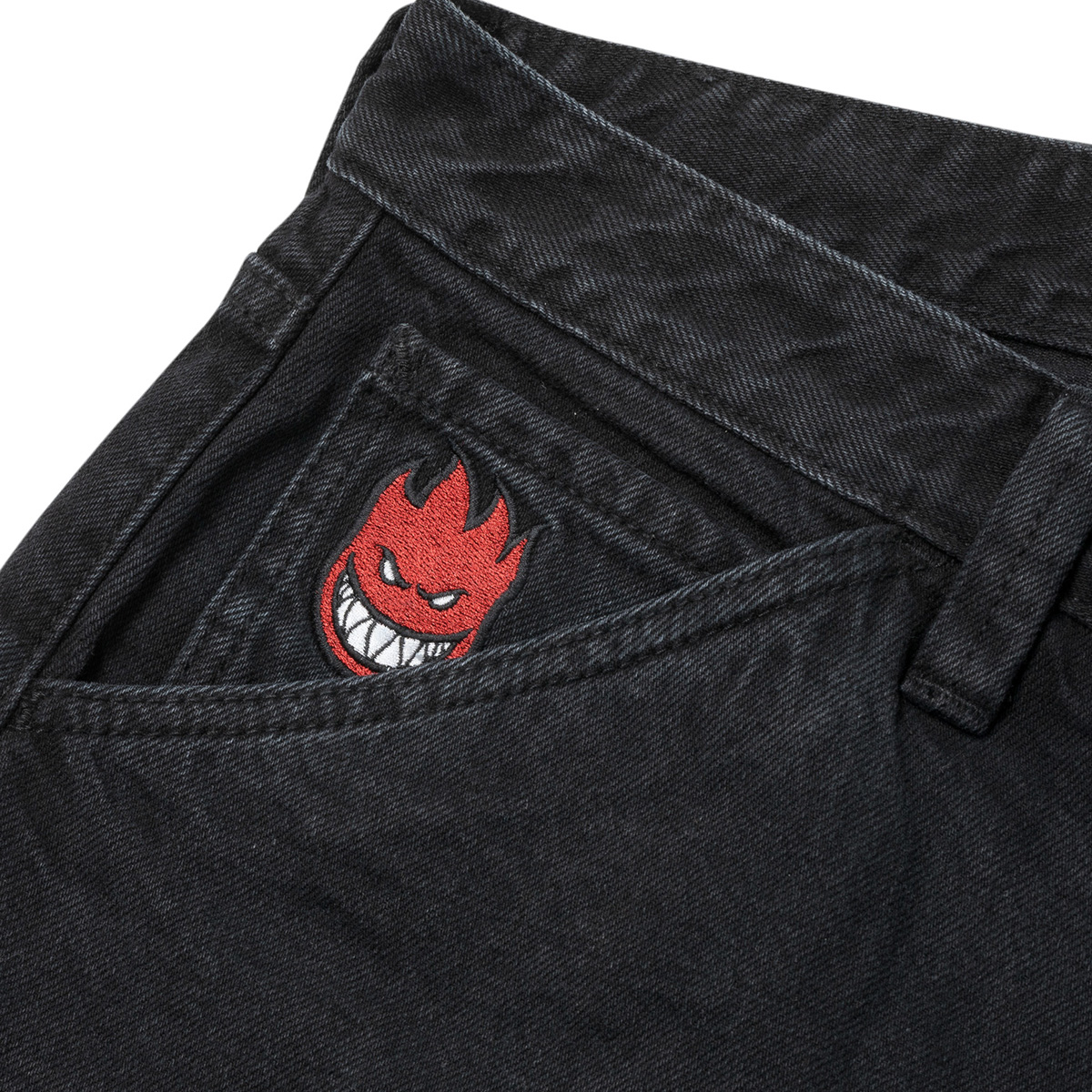 Spitfire Bighead Fill Denim Shorts Black Spitfire Bighead Fill Denim Shorts Black