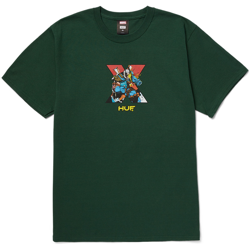HUF X X-Men Future Shock T-Shirt Pine