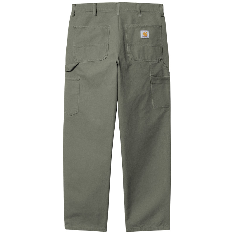Carhartt WIP Single Knee Pant Smoke Green Rinsed Carhartt WIP Single Knee Pant Smoke Green Rinsed