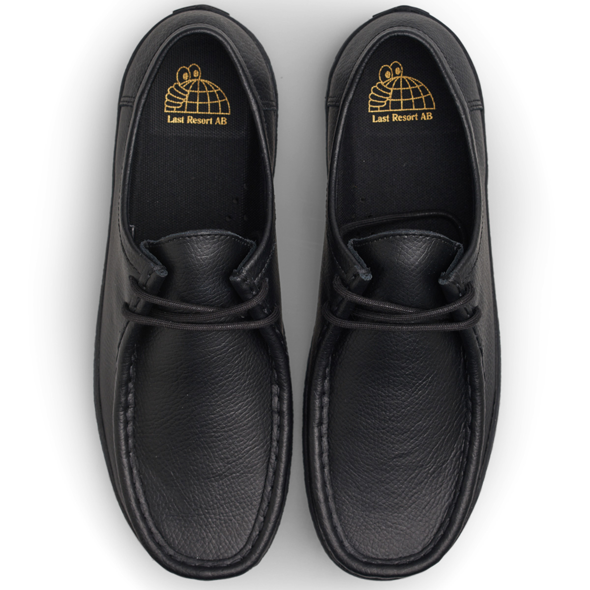 Last Resort AB VM006 Moc Lo Leather Black/Black