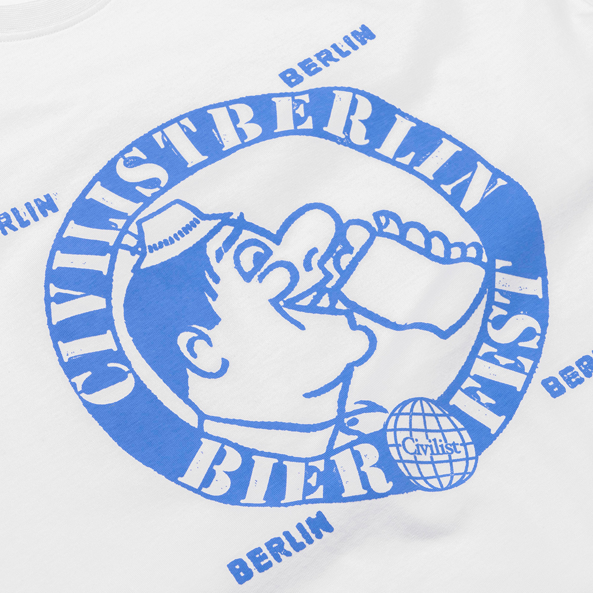Civilist Bierfest T-Shirt White Civilist Bierfest T-Shirt White
