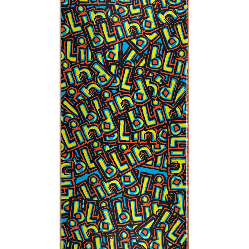 Blind OG Wallpaper RHM Skateboard Deck Blue 8.0 Blind OG Wallpaper RHM Skateboard Deck Blue 8.0