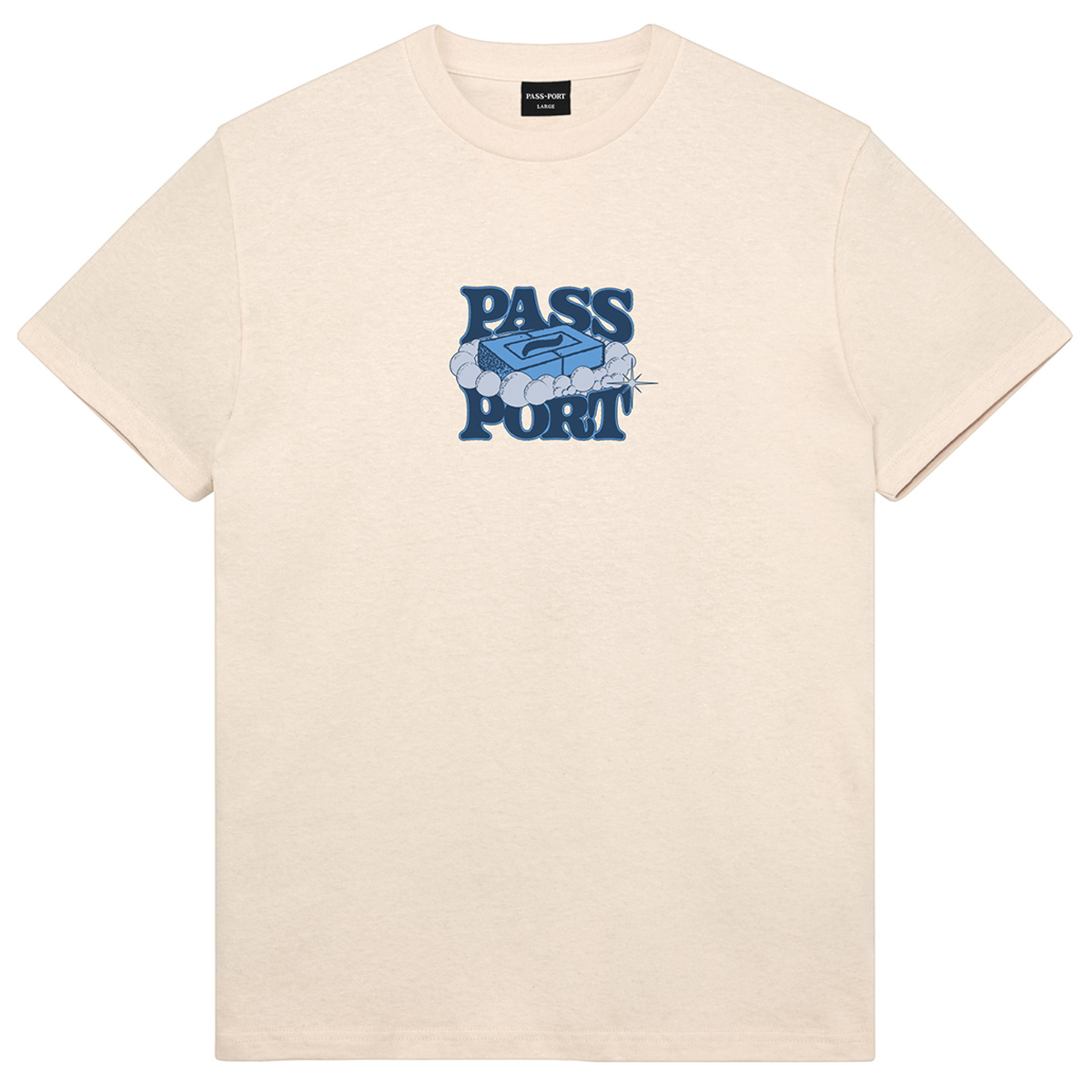 Pass Port Soap T-shirt Natural Pass Port Soap T-shirt Natural