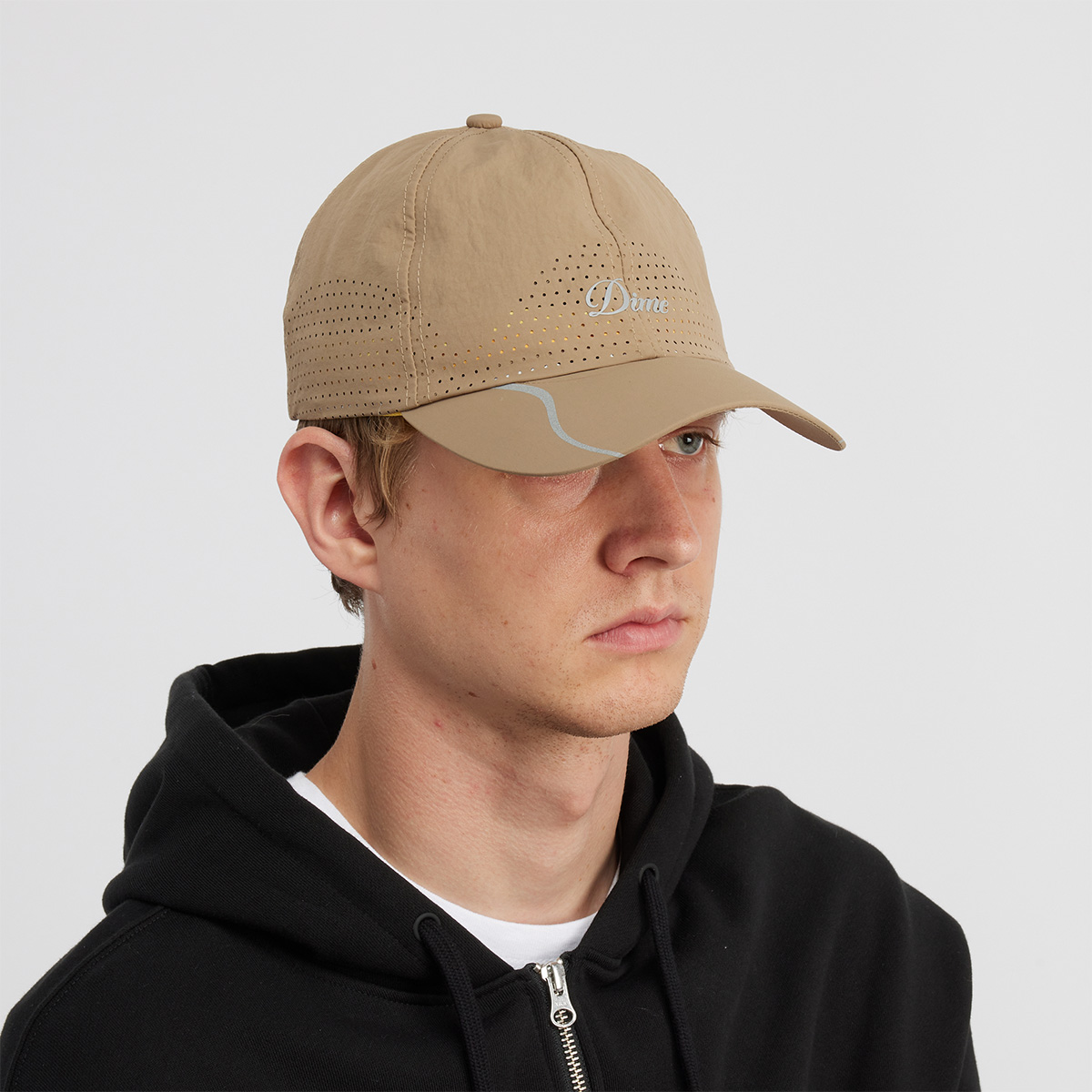 Dime Cursive Tech Cap Taupe