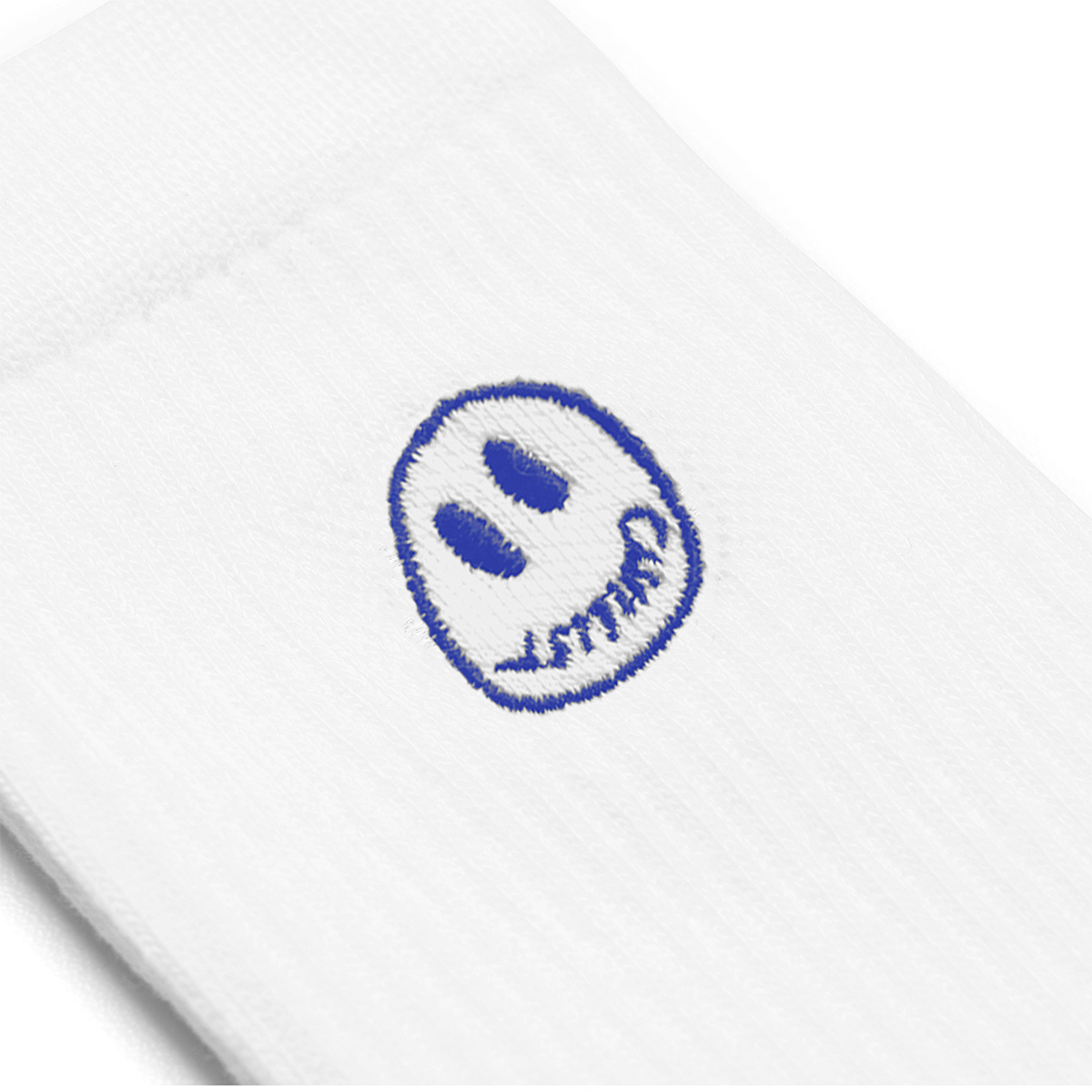 Civilist Mini Smiler Socks White/Royal Civilist Mini Smiler Socks White/Royal