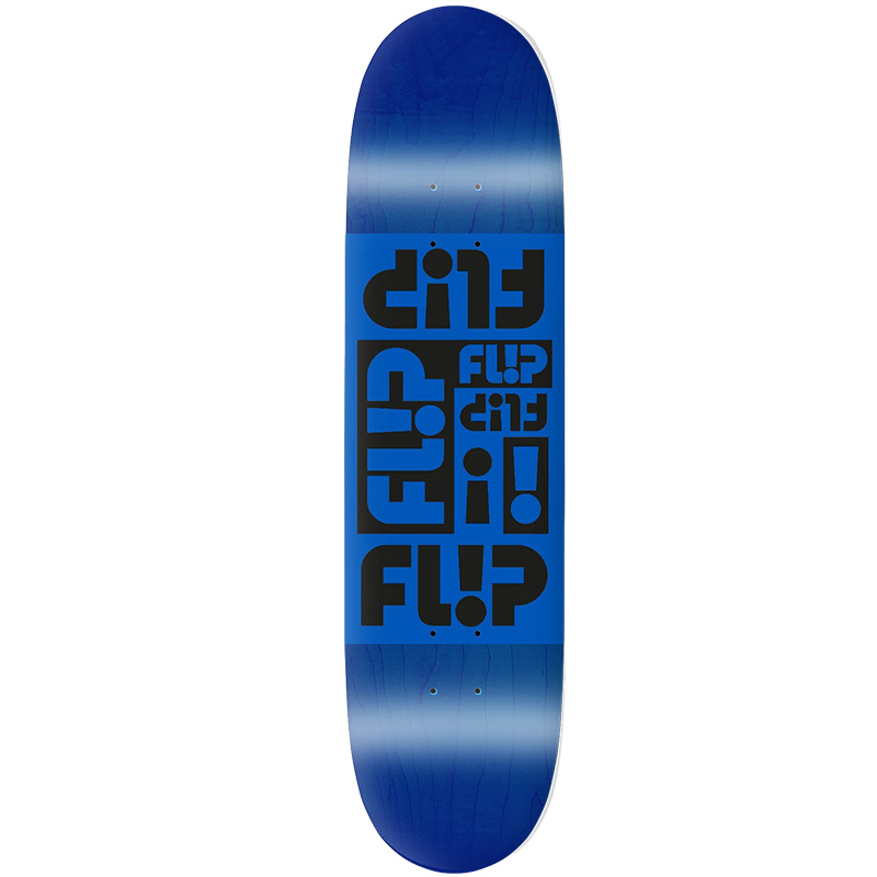 Flip Multi Odyssey Skateboard Deck Blue 8.13