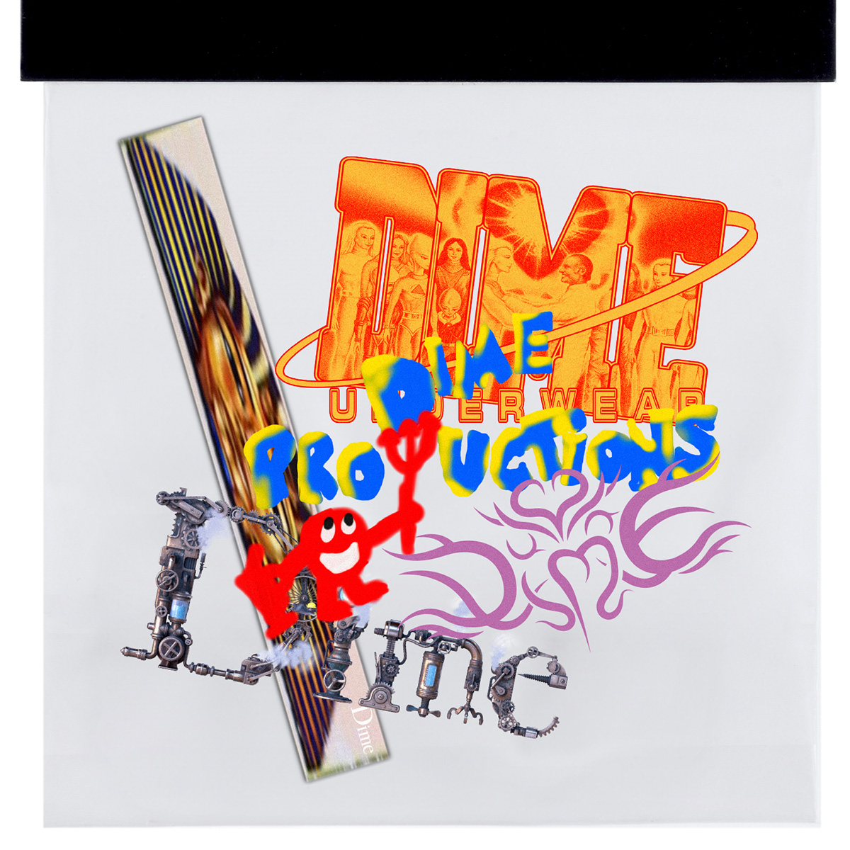 Dime Sticker Pack Multi