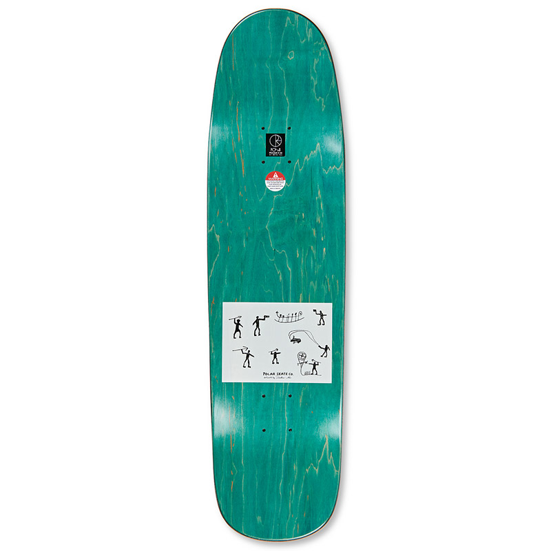 Polar Shin Sanbongi Hunters Skateboard Deck P9 Polar Shin Sanbongi Hunters Skateboard Deck P9