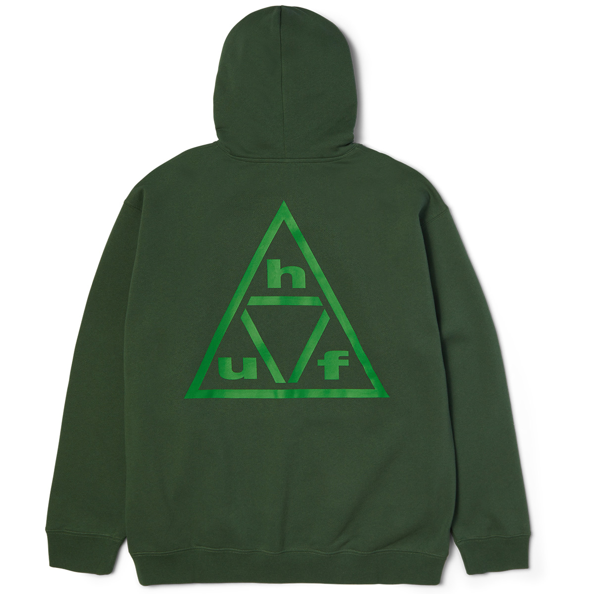 HUF Triple Triangle Hooded Sweater Forest Green/Green