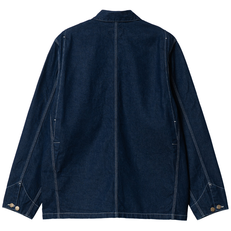 Carhartt WIP OG Chore Coat Blue One Wash Carhartt WIP OG Chore Coat Blue One Wash