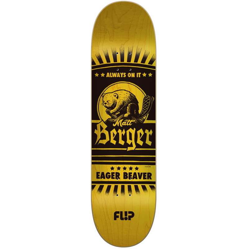 Flip Berger Two Tone Skateboard Deck 8.0