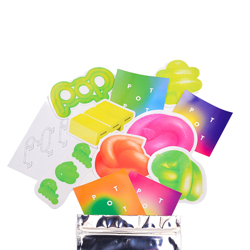Pop Trading Company Lex Pott Sticker Pack Multicolour