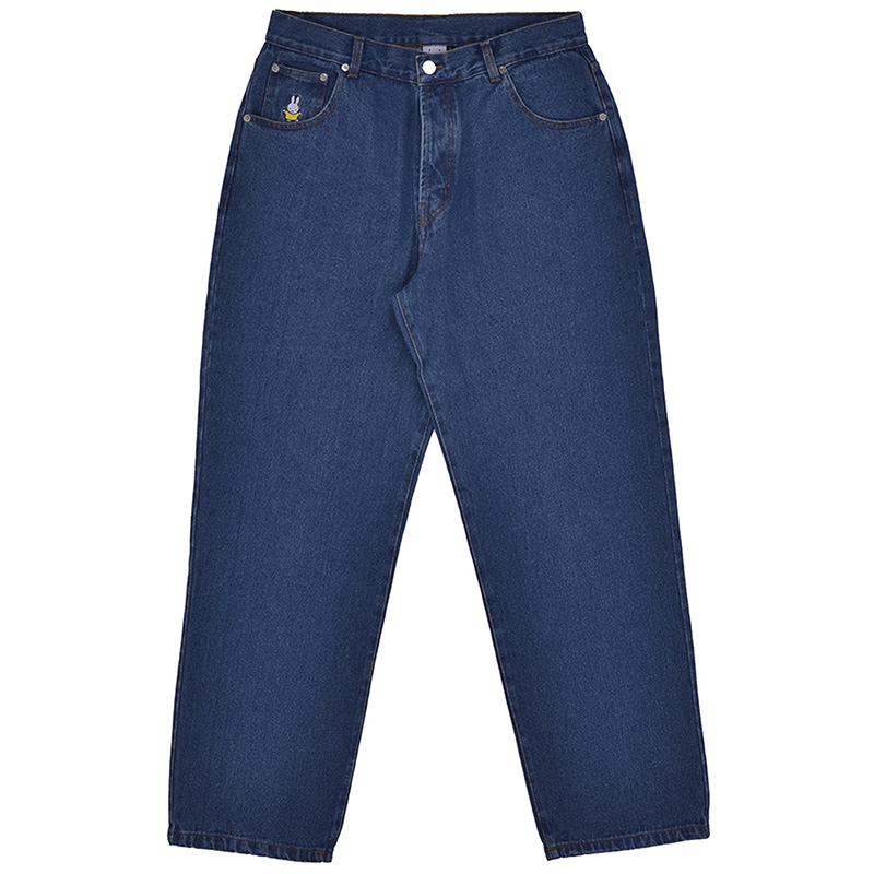 Pop Trading Company X Miffy Drs Denim Pants Stonewash Pop Trading Company X Miffy Drs Denim Pants Stonewash