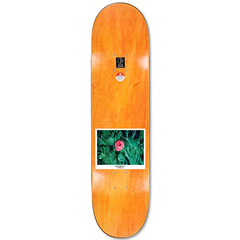 Polar Nick Boserio Amaryllis Skateboard Deck Green 8.375 Polar Nick Boserio Amaryllis Skateboard Deck Green 8.375