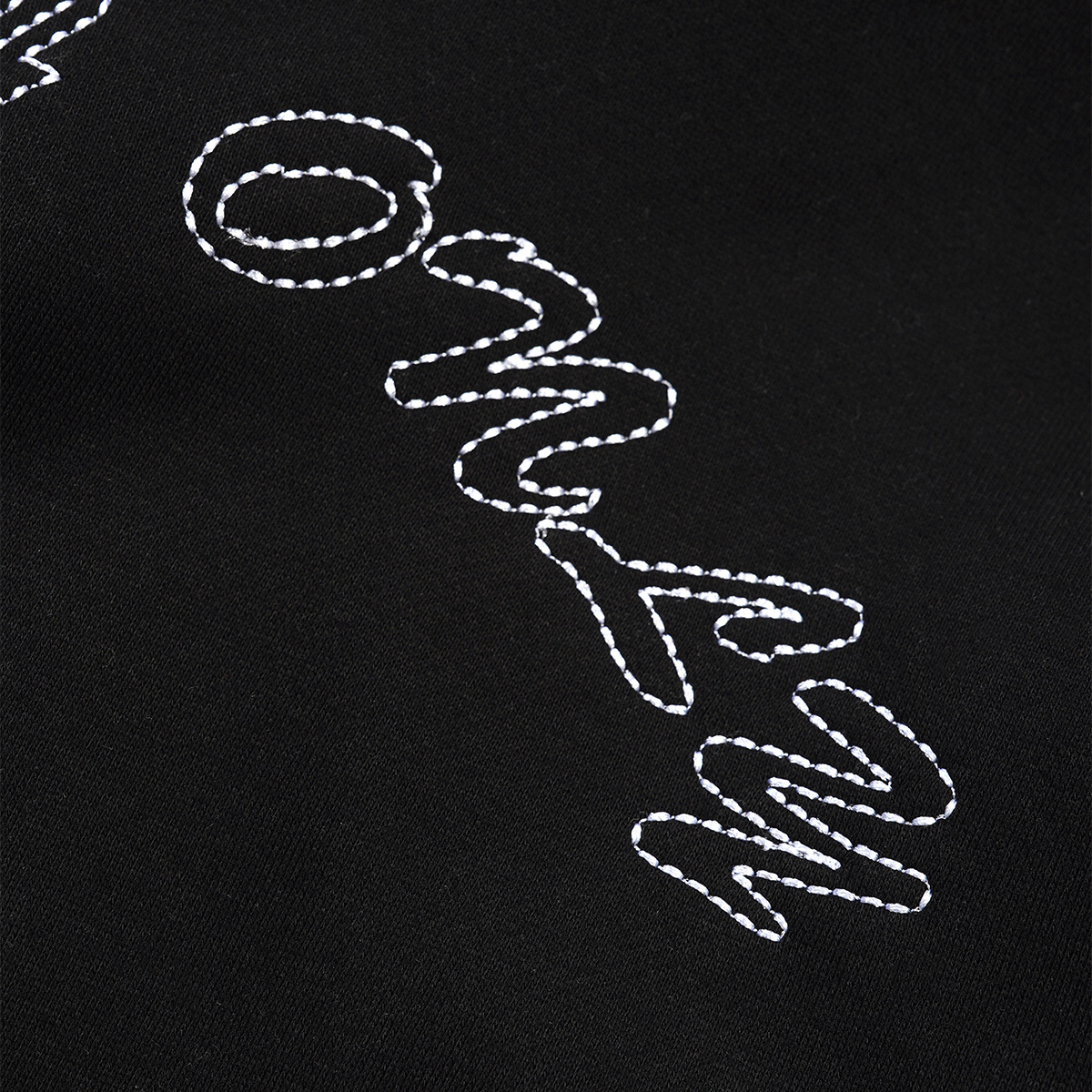 Cash Only Stitch Logo Pullover Hoodie Black Cash Only Stitch Logo Pullover Hoodie Black