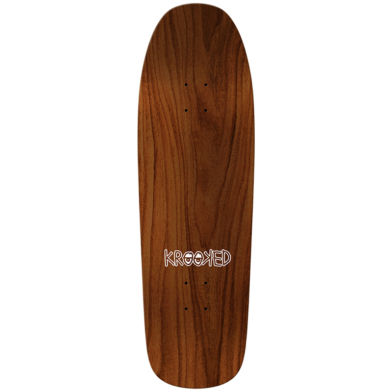 Krooked Mermaid Redux Skateboard Deck 9.81 Krooked Mermaid Redux Skateboard Deck 9.81