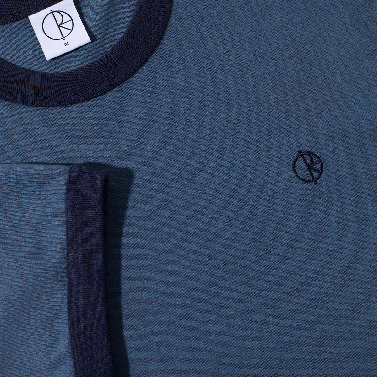 Polar Ringer T-shirt Grey Blue/Dark Blue