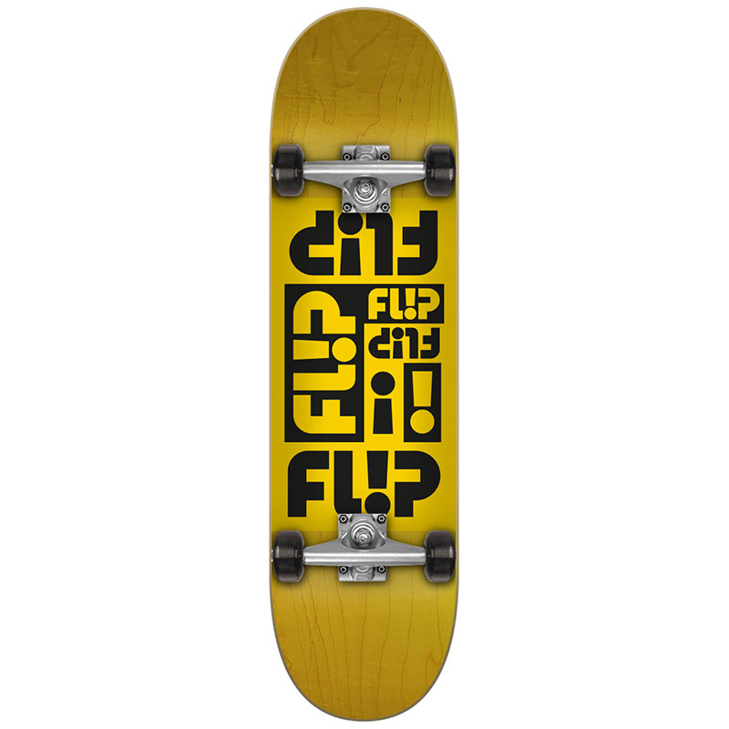 Flip Multi Odyssey Complete Skateboard Yellow 7.87