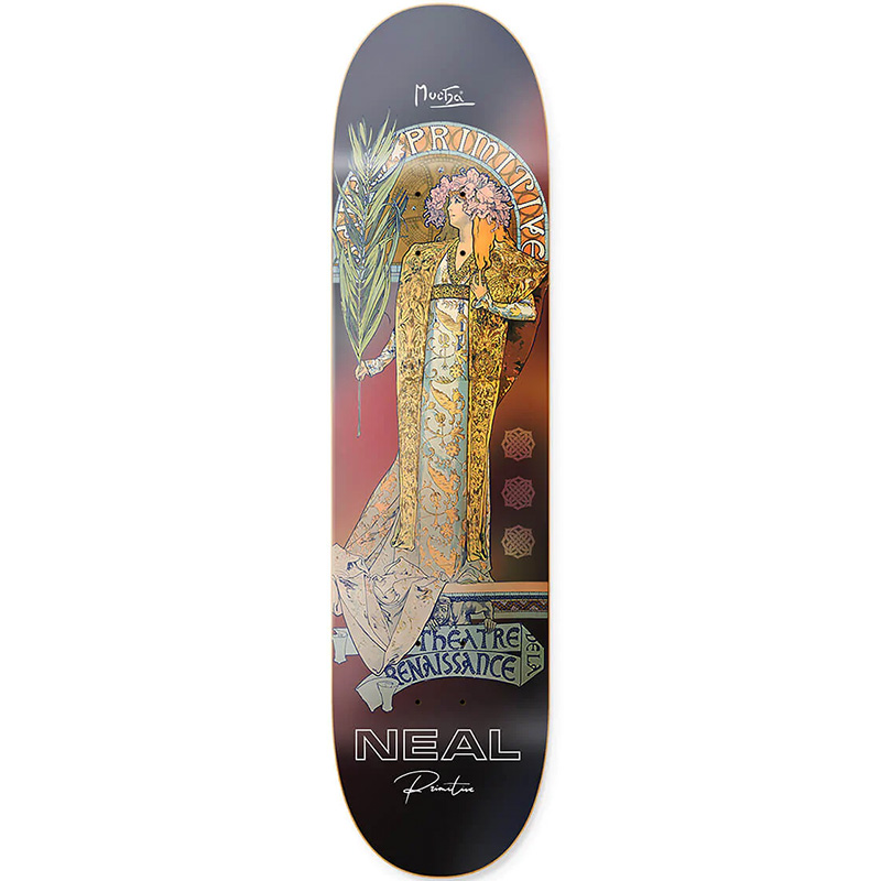 Primitive Neal Mucha Tour Skateboard deck 8.0