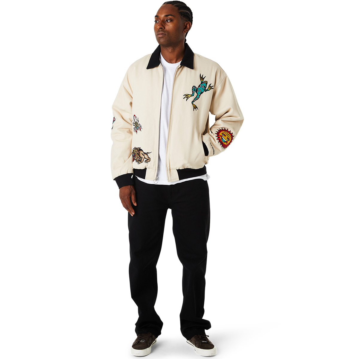 HUF Bledsoe Work Jacket Natural HUF Bledsoe Work Jacket Natural