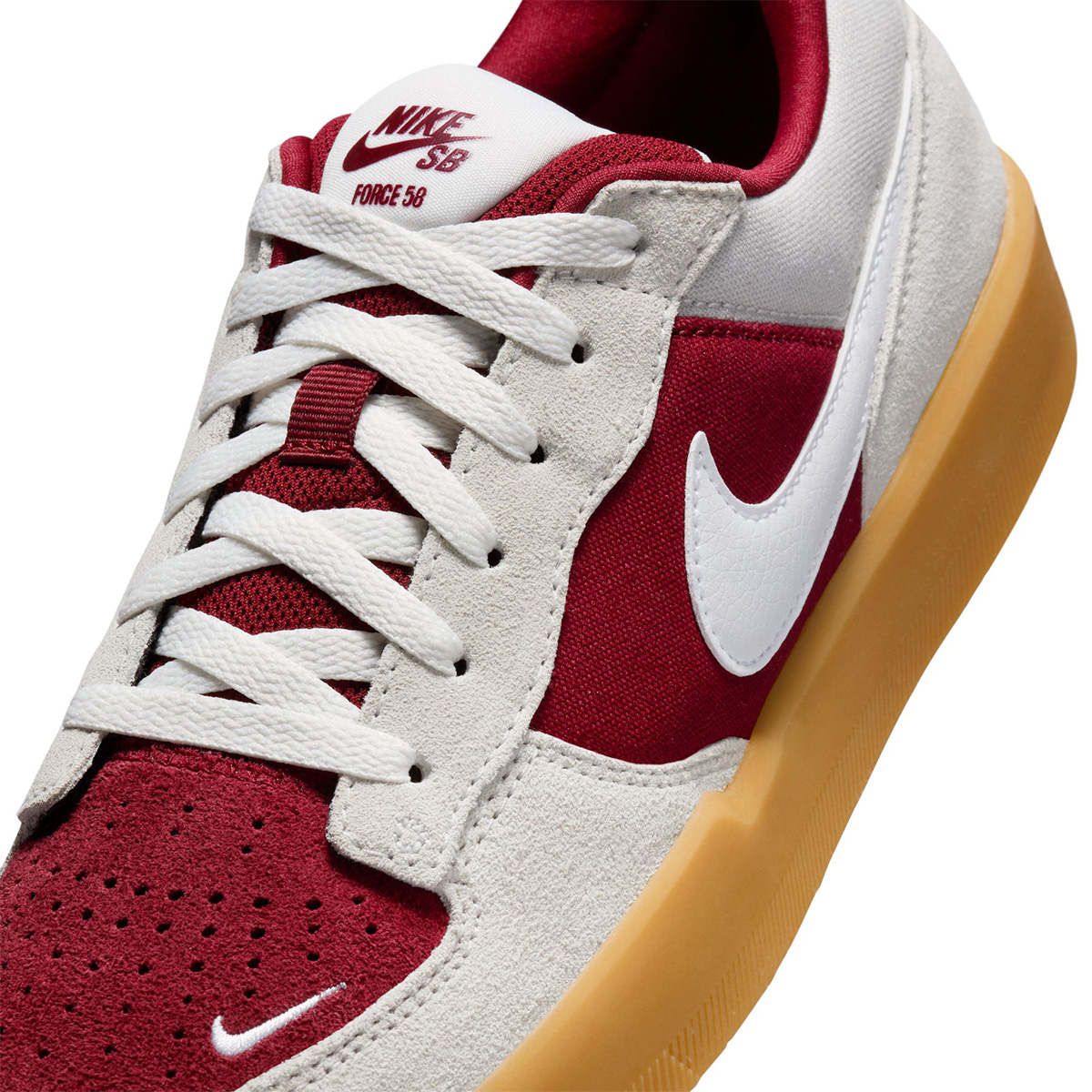 Nike SB Force 58 Team Red/White/Summit White Nike SB Force 58 Team Red/White/Summit White