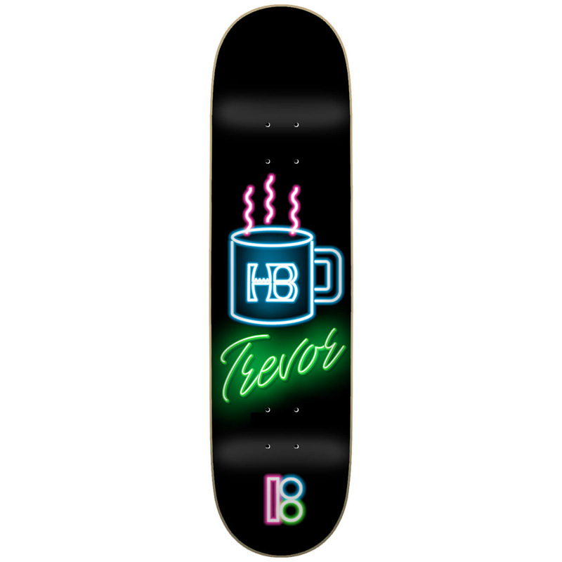 Plan B Neon Trevor Skateboard Deck 8.125